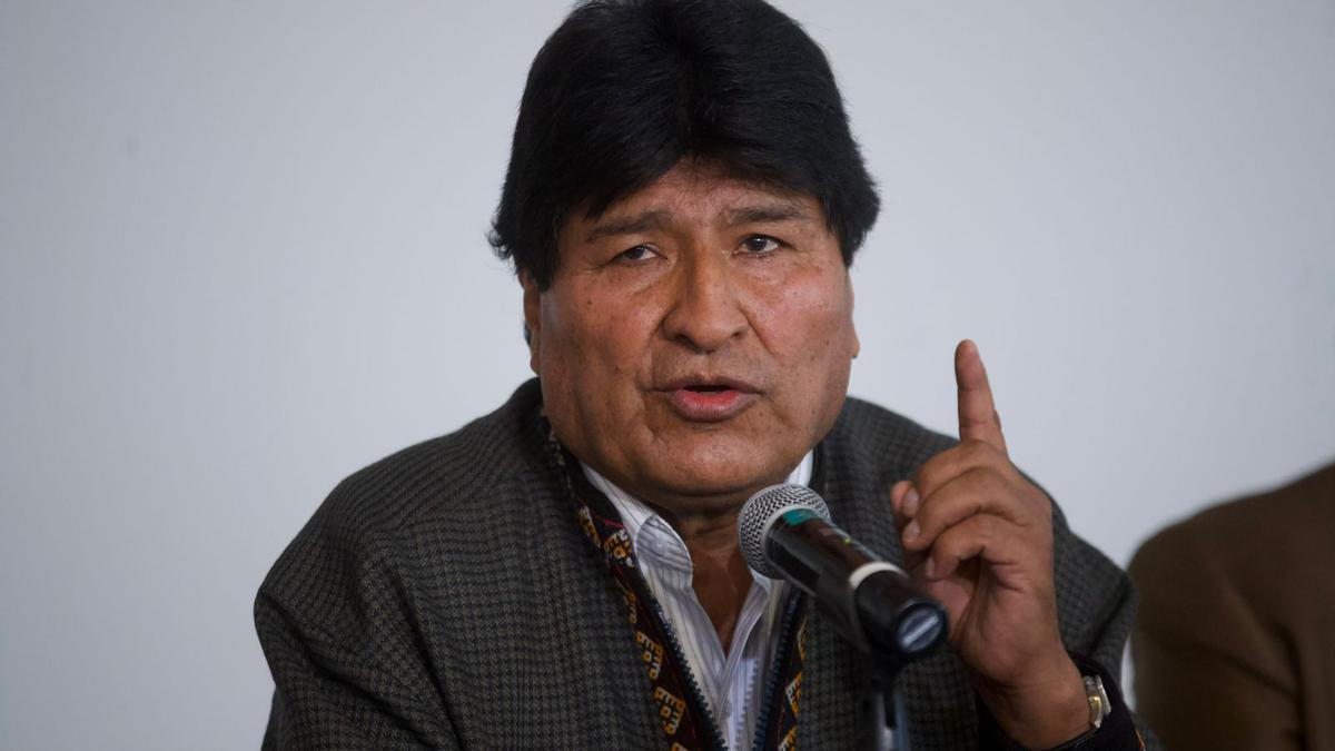 Evo Morales, expresidente de Bolivia.
