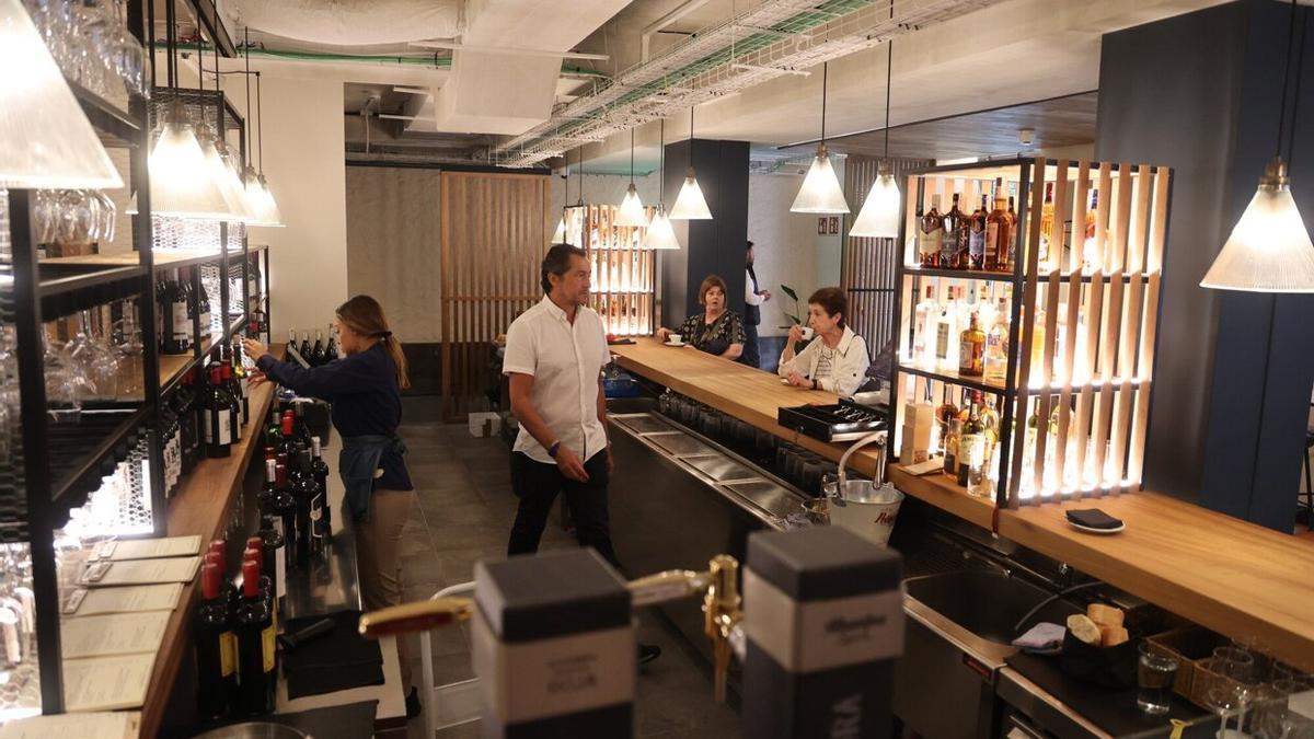 Zona hostelera del hotel Leth Letoh de la calle Matia.