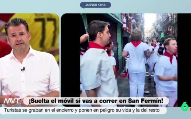 Iñaki López en el programa 'Más vale tarde'