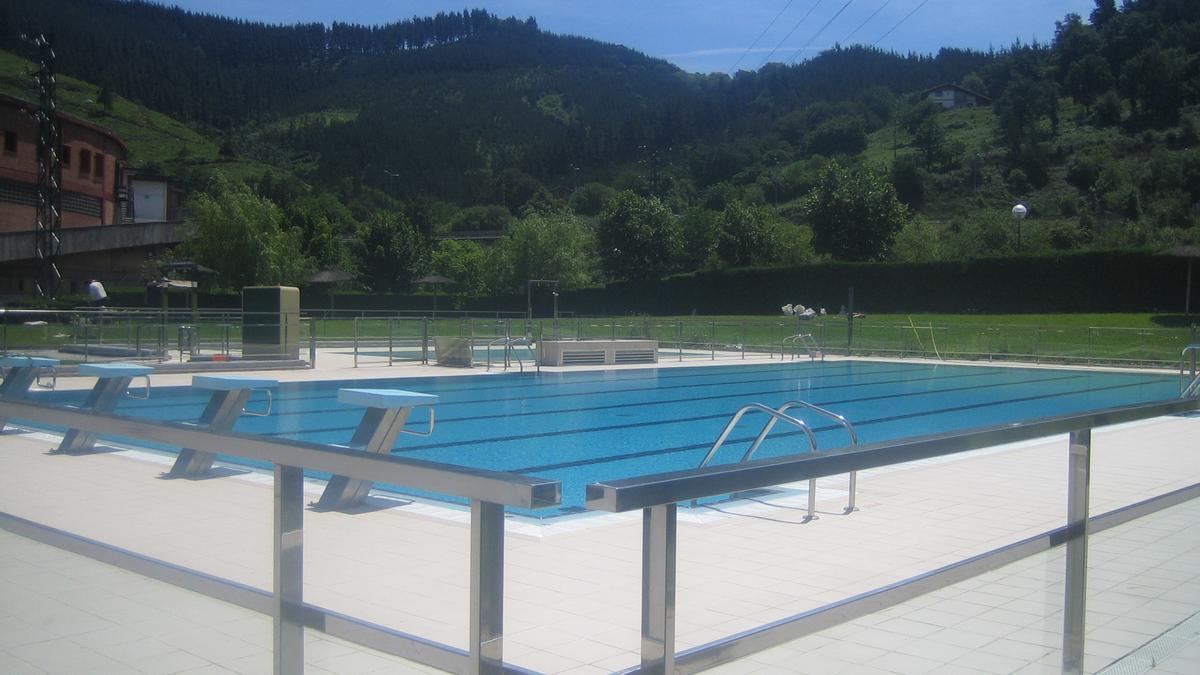 Las piscinas de verano de Ugao abren la temporada de baño este domingo