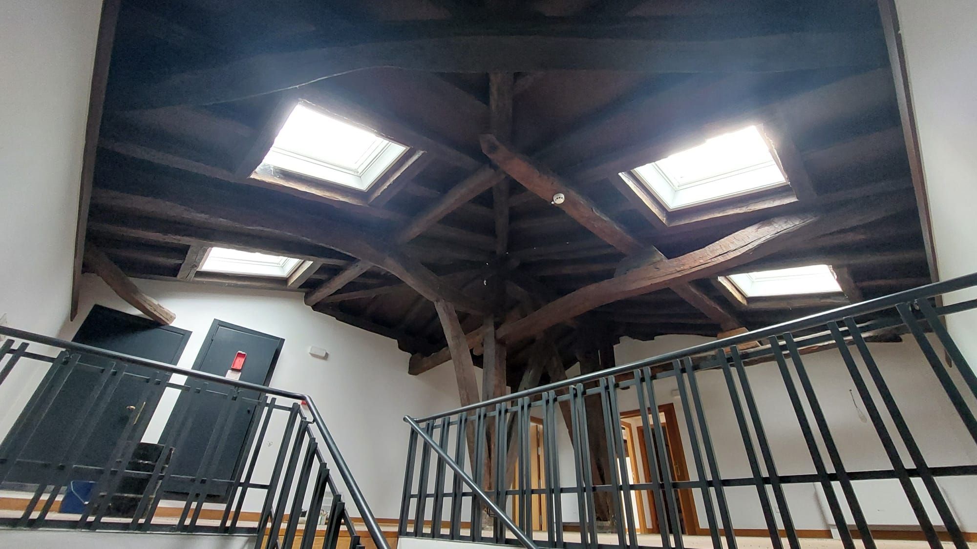 Detalle de planta bajo cubierta