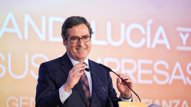 El presidente de CEOE, Antonio Garamendi.