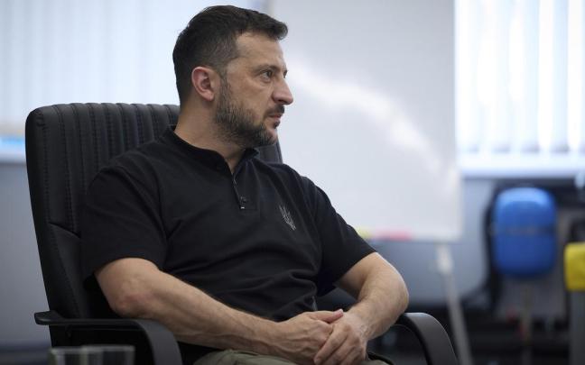 El presidente ucraniano, Volodímir Zelenski.