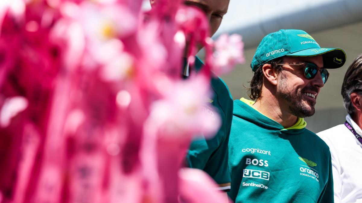 Fernando Alonso en el último GP de Japón.