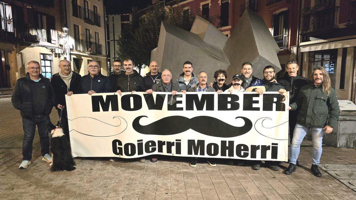 Miembros del grupo Goierri Moherri.