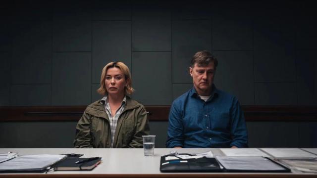 Eve Myles y David Morrissey, en una imagen de la serie ‘Gone’