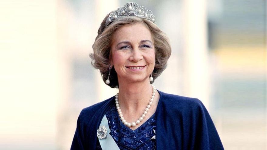 La Reina Sofía cenó en Donostia coincidiendo con la celebración de eventos solidarios que tuvieron lugar en la zona