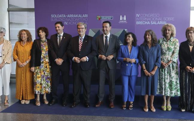 Foto de familia del IV Congreso de Brecha Salarial.
