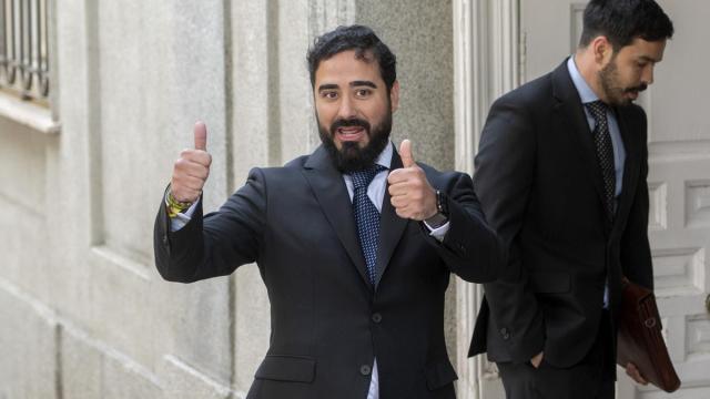El eurodiputado y líder de Se Acabó La Fiesta (SALF), Luis 'Alvise' Pérez.