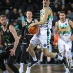 Nikola Radicevic, en el encuentro ante el Darussafaka.
