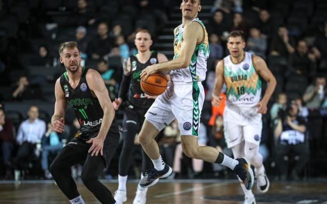 Nikola Radicevic, en el encuentro ante el Darussafaka. Nikola Radicevic, en el encuentro ante el Darussafaka.