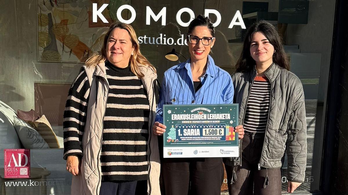 La creatividad de Komoda Decoración ha sido recompensada con dos premios estas navidades