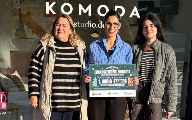 La creatividad de Komoda Decoración ha sido recompensada con dos premios estas navidades