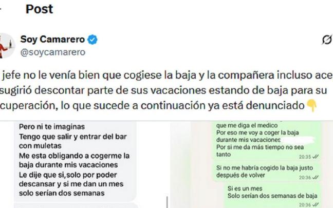 El comienzo del post.