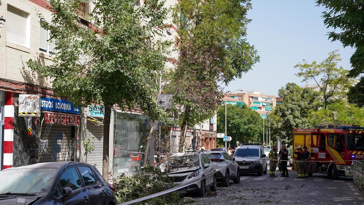 Imágenes de los destrozos causado por el terremoto,18 de agosto de 2026 en Granada.