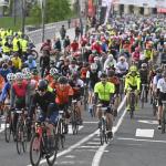 Edición del año pasado de la Clásica Internacional Cicloturista Bilbao-Bilbao.