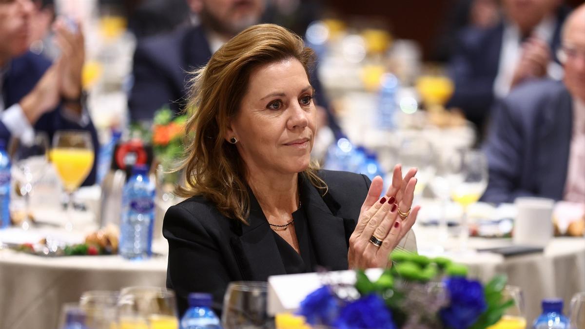 La ex secretaria general del PP María Dolores de Cospedal en una fotografía de archivo.