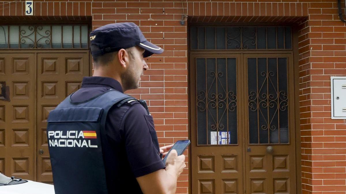 Imagen de archivo de un agente de Policía Nacional.