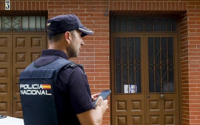 Imagen de archivo de un agente de Policía Nacional.