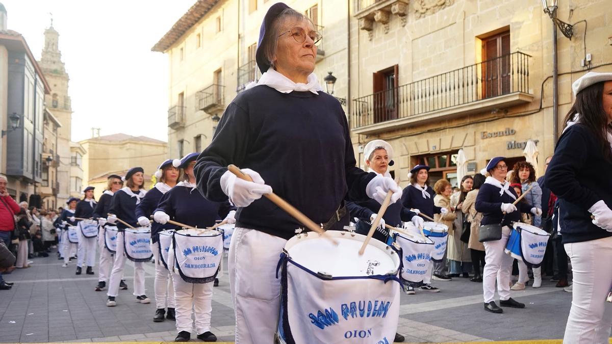 Tamborrada de San Prudencio en Oion