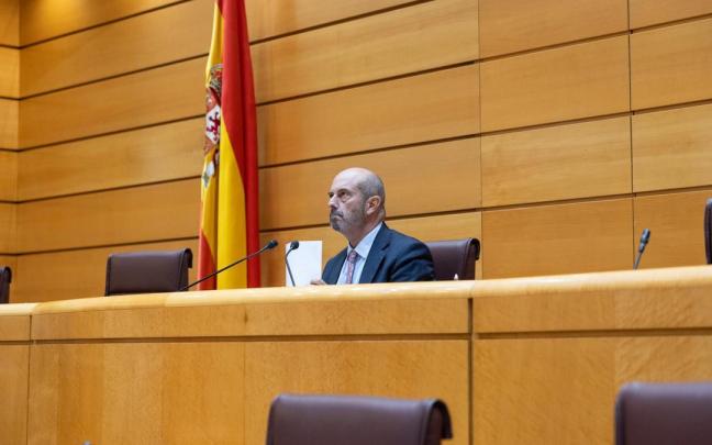 El presidente del Senado, Pedro Rollán.