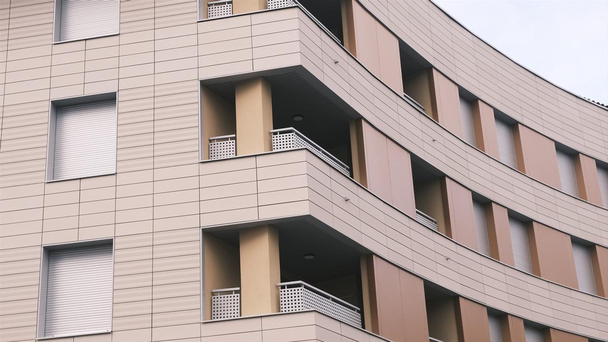 Un edificio de viviendas en Euskadi.