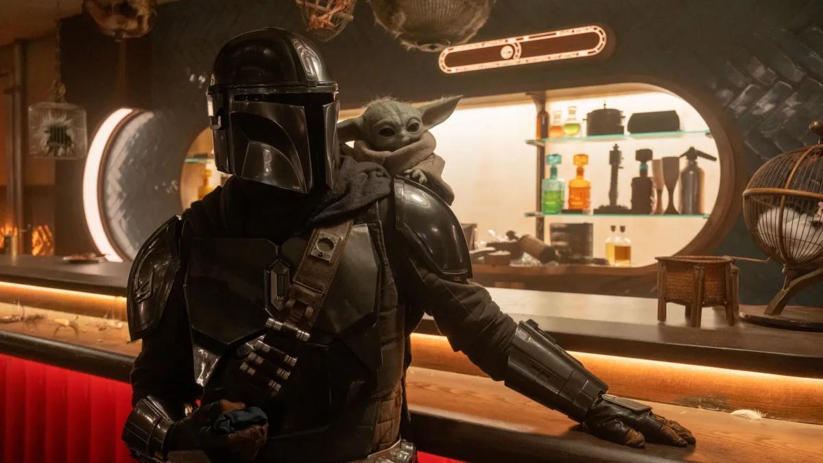 Fotograma de la película 'The Mandalorian and Grogu'.