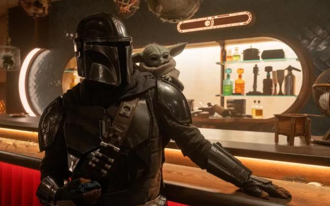 Fotograma de la película 'The Mandalorian and Grogu'.