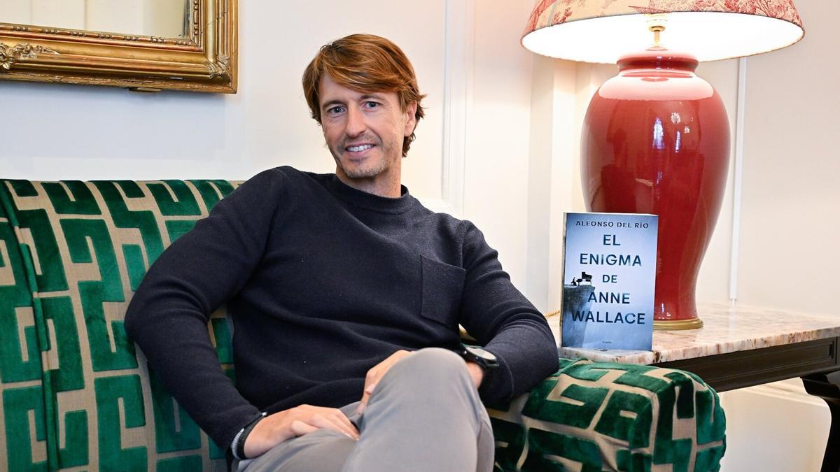 'El enigma de Anne Wallace' es la nueva novela de Alfonso del Río.