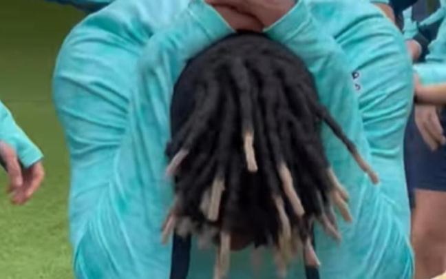 Así ha recibido la plantilla del Athletic a Nico Williams en su vuelta a los entrenamientos