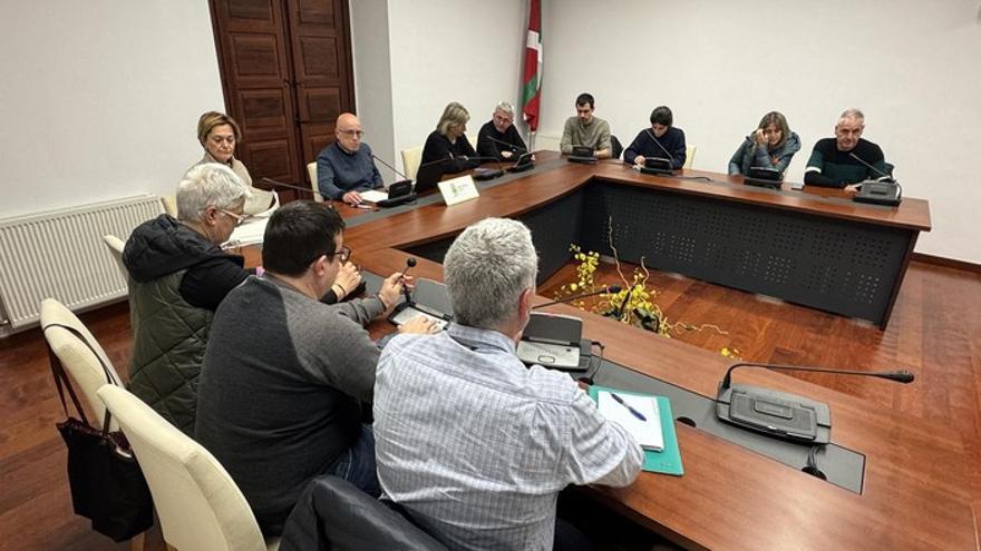 La Corporación municipal en un Pleno.