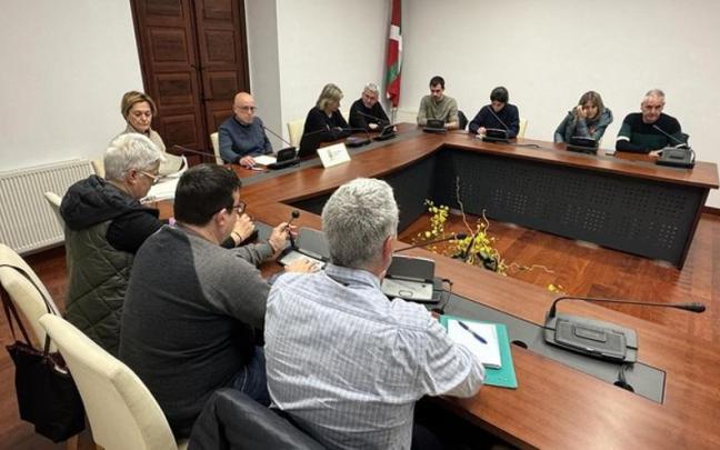 La Corporación municipal en un Pleno.