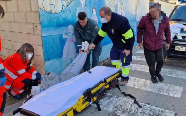 Imagen de la atención sanitaria de la vecina de Olite Imagen de la atención sanitaria de la vecina de Olite