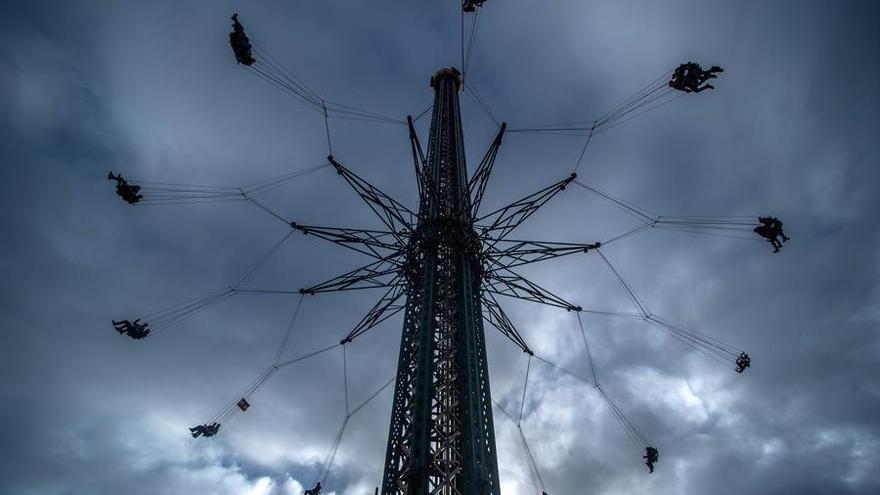 Imagen de archivo de un parque de atracciones, en este caso, el Prater, en Viena