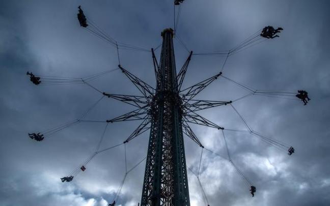 Imagen de archivo de un parque de atracciones, en este caso, el Prater, en Viena