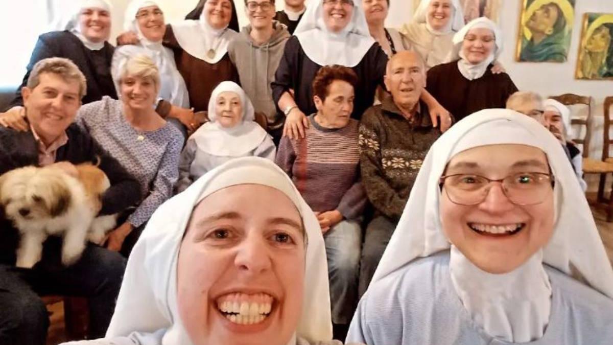El 'selfie' viral de las monjas de Belorado.