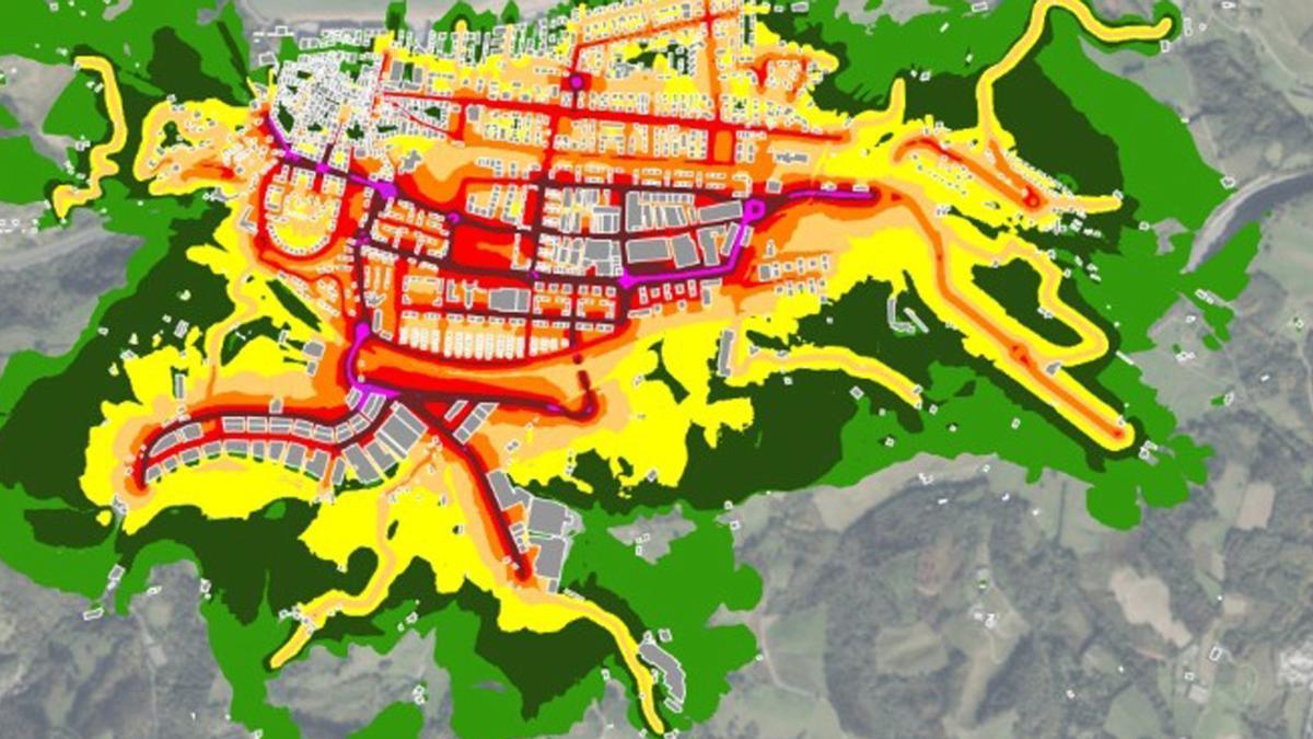 Mapa de Ruido de Zarautz.