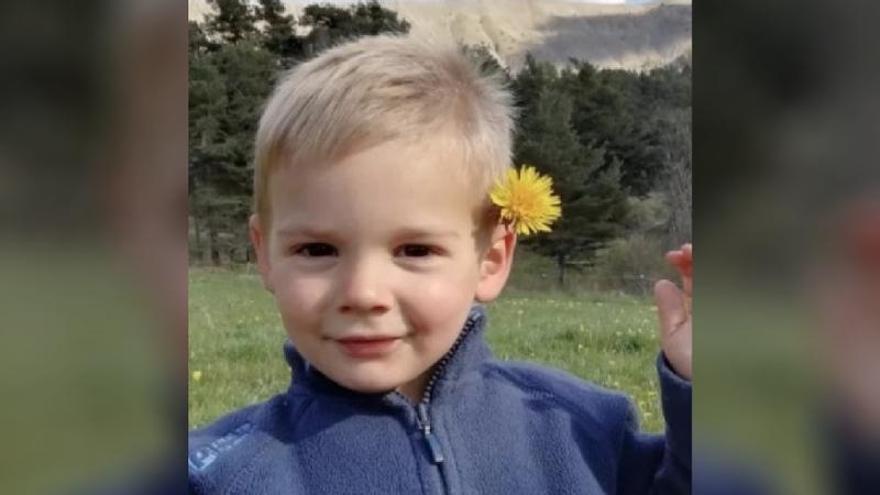 Émile, el niño de dos años desaparecido en Francia.
