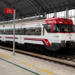 Un tren de Renfe Cercanías En la estación de Abando, en Bilbao, en una imagen de archivo.