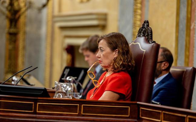 La presidenta del Congreso, Francina Armengol