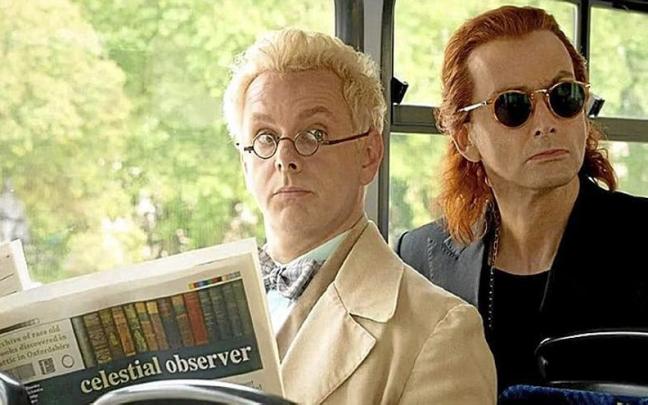 Michael Sheen y David Tennant, en ‘Good Omens’. | FOTO: PRIME VIDEO