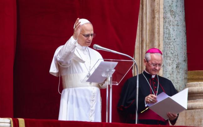 El Papa León XIV durante su primer Regina Caeli. / EFE El Papa León XIV durante su primer Regina Caeli.