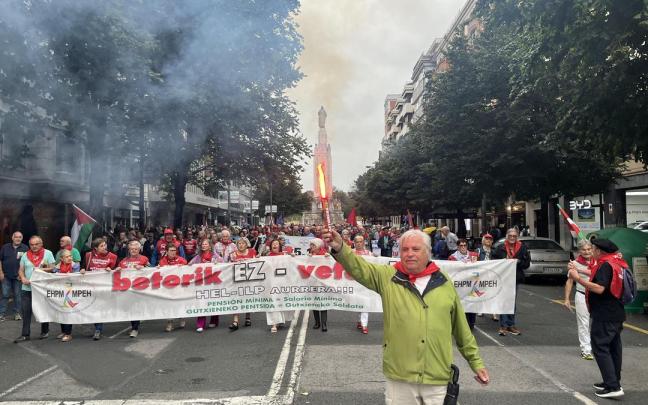 Manifestación del MPEH en Bilbao
