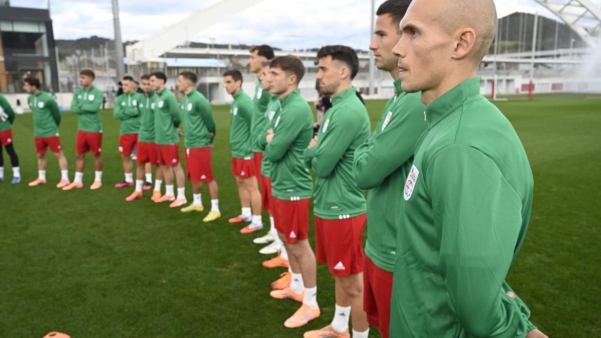 El Lehendakari visita en Lezama el entrenamiento de la Euskal Selekzioa