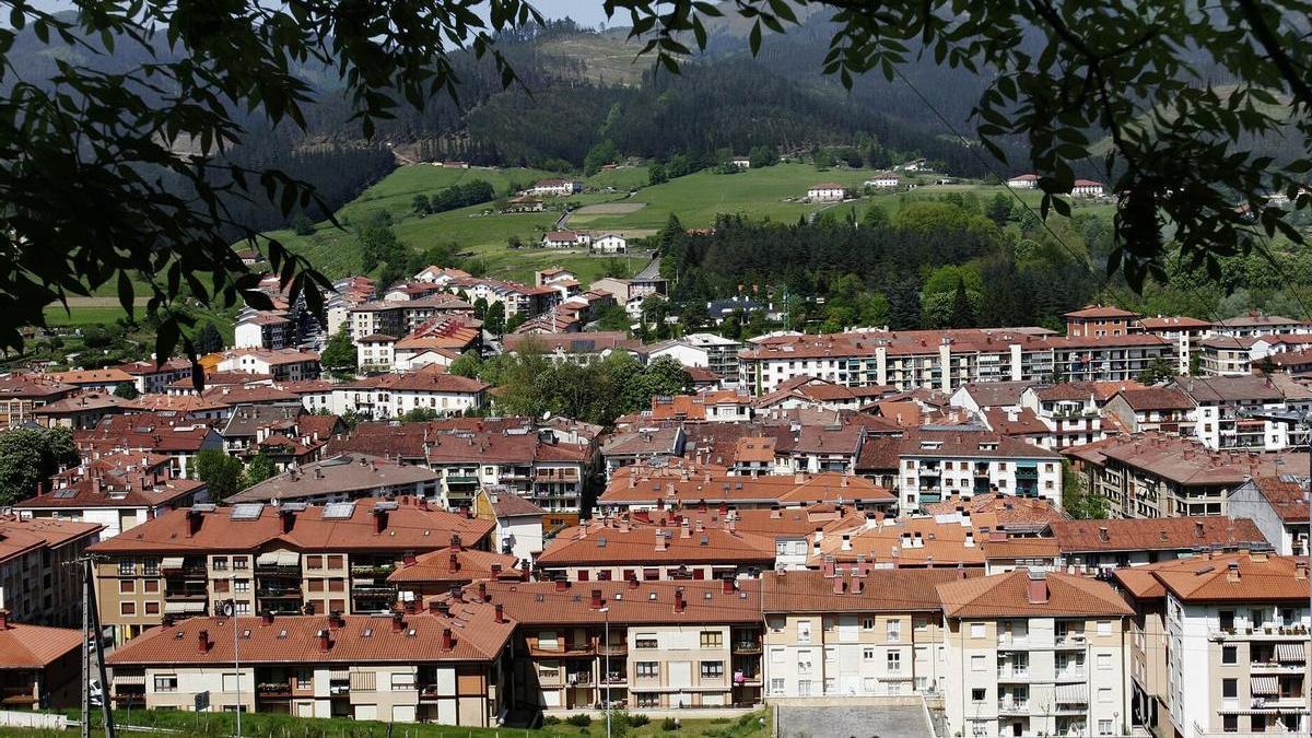 Vista general de Oñati.