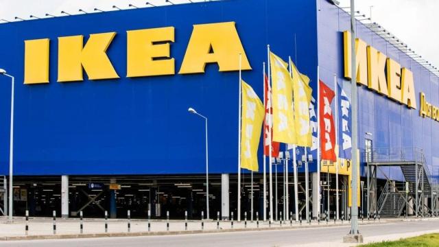 El exterior de una tienda de Ikea