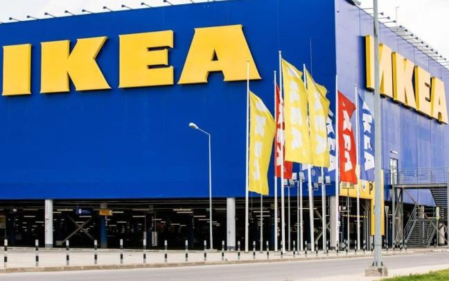 El exterior de una tienda de Ikea