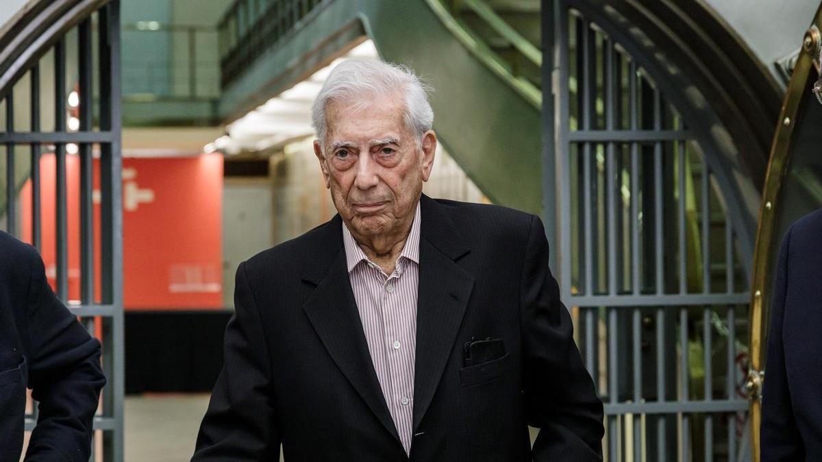 El escritor Mario Vargas Llosa en una foto de archivo.