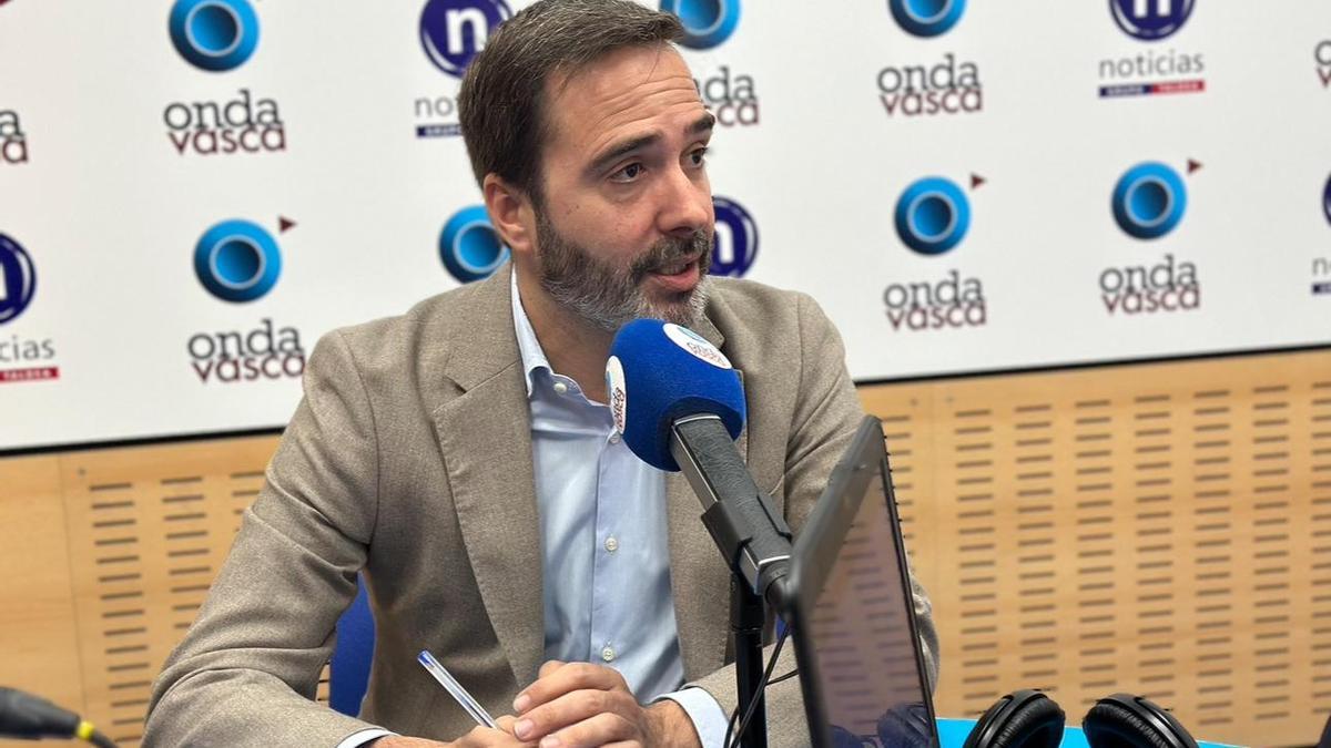 El consejero de Turismo del Gobierno Vasco, Javier Hurtado