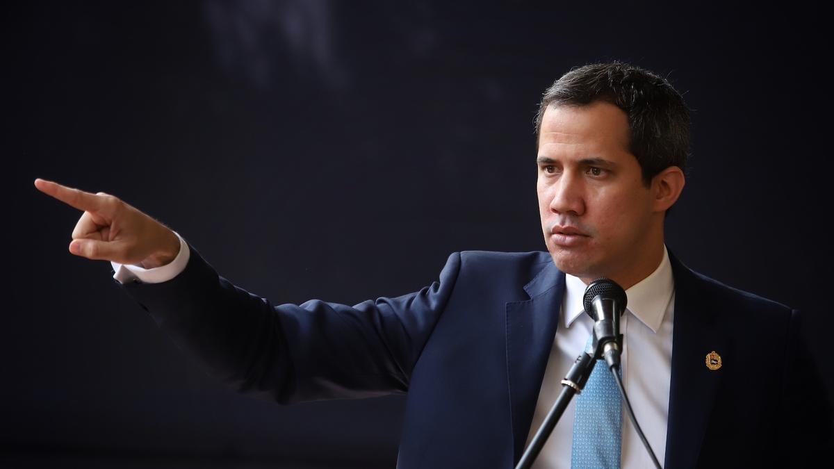 El dirigente opositor venezolano Juan Guaidó.